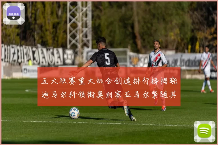 五大联赛重大机会创造排行榜揭晓迪马尔科领衔奥利塞亚马尔紧随其后